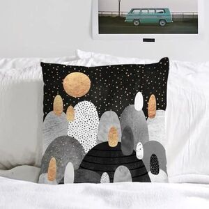 NEW! Urban Outfitters “Little Land Of Pebbles” Throw Pillowcase Cover
